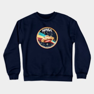 NASA Emblem - Never Attend Space Adventures (Acronym Collection) Crewneck Sweatshirt